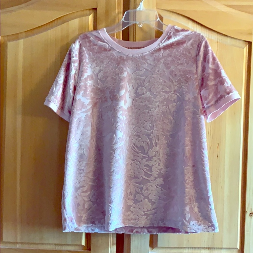Velvet patterned top from A New Day